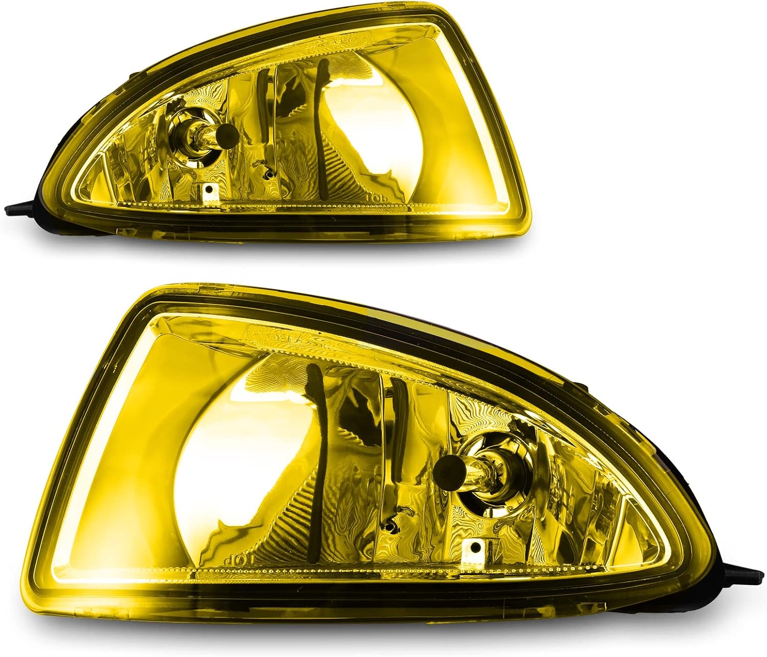 Fog Lights for Honda Civic 2004 2005 2/4 Door with H8 12V35W Fog Lamps Assembly Replacement Included Wiring Kits & Switch- 1 Pair (Clear Lens)