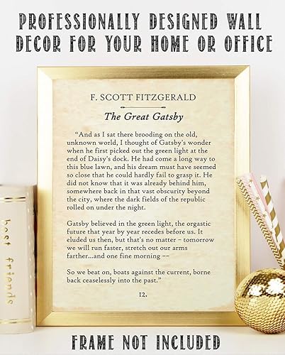 Vista 94 de To Be Nobody But Yourself - E.E. Cummings 11x14 Unframed Motivational Wall Art - Literature Book Posters for English Classroom, Home Office or