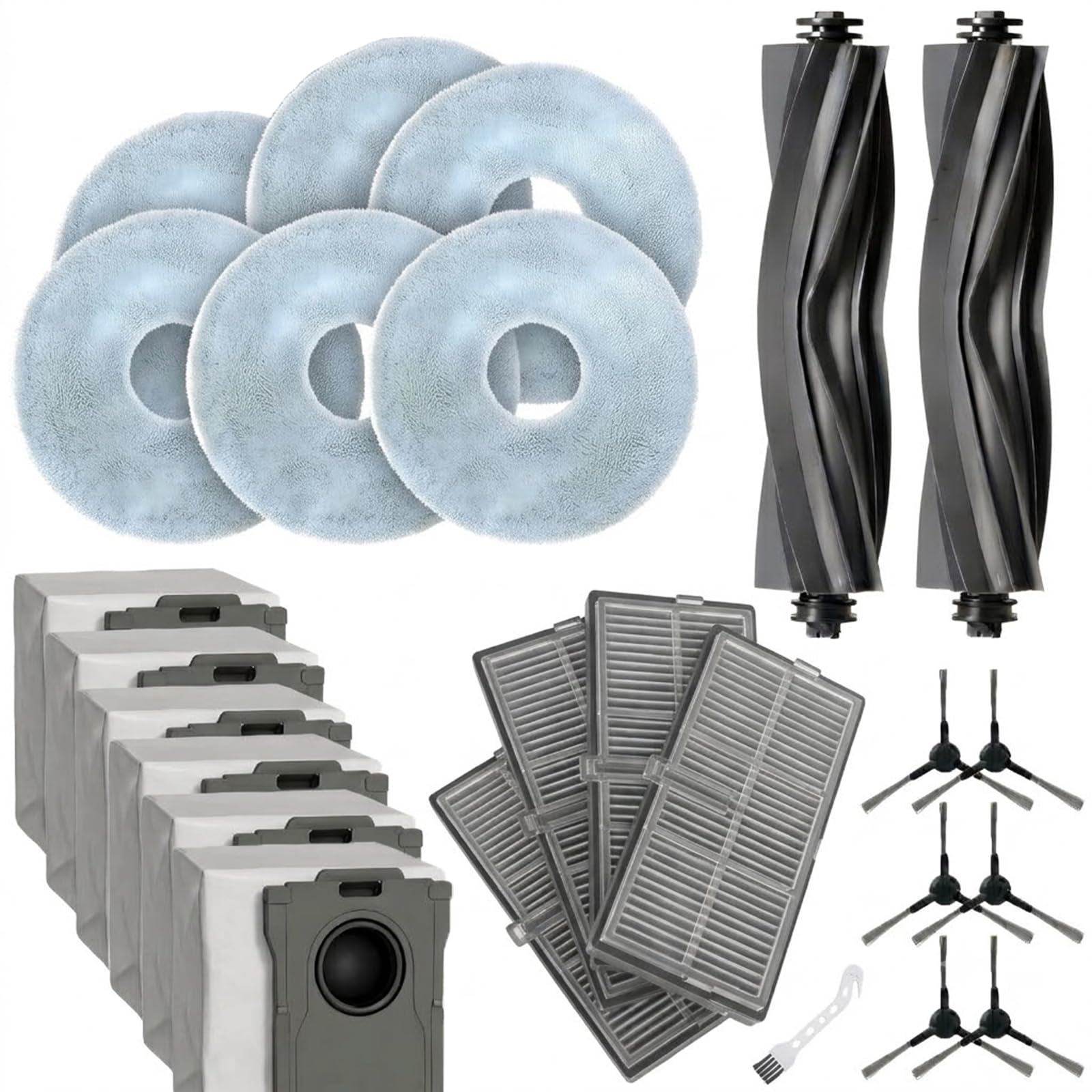 24Pcs Replacement Parts Compatible with Dreame L10s Ultra Gen 2/L10s Pro Ultra Heat/D30 U…