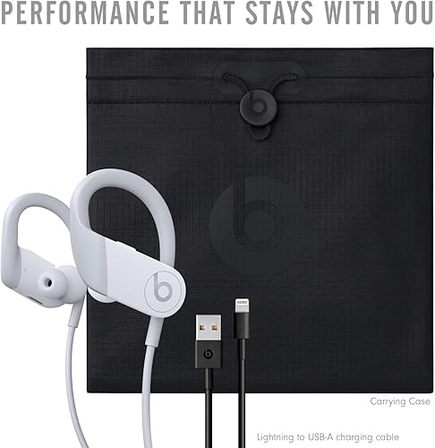 Miniatura 6 de Beats by Dre Powerbeats MWNW2LLA - Auriculares de diadema, color blanco