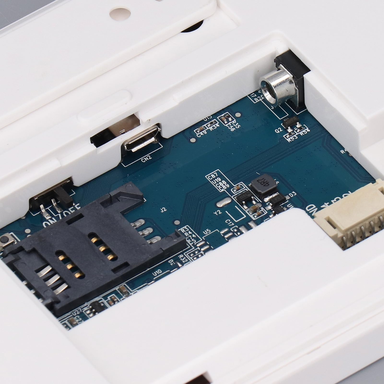 Gonetre Système D'alarme Domestique WiFi avec Sirène 115 DB, compatibilité Intelligente (Prise UE)