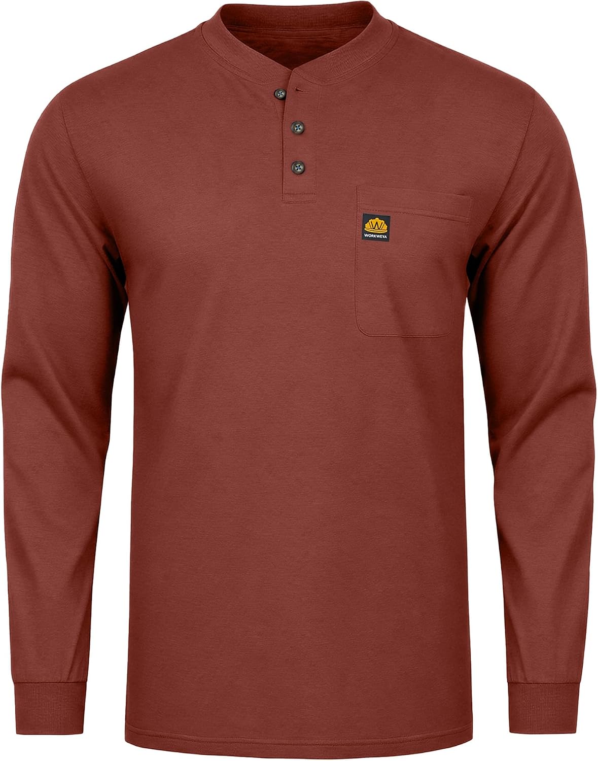 FR Shirts for Men 5.5 oz Flame Resistant Long Sleeve Shirt for Welding CAT2