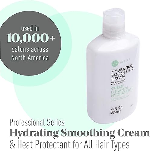 Miniatura 3 de MINT Value Bundle - Crema suavizante hidratante ligera de lujo y plancha rizadora de serie profesional de 1 14 pulgadas por MINT  Barril de cerámica