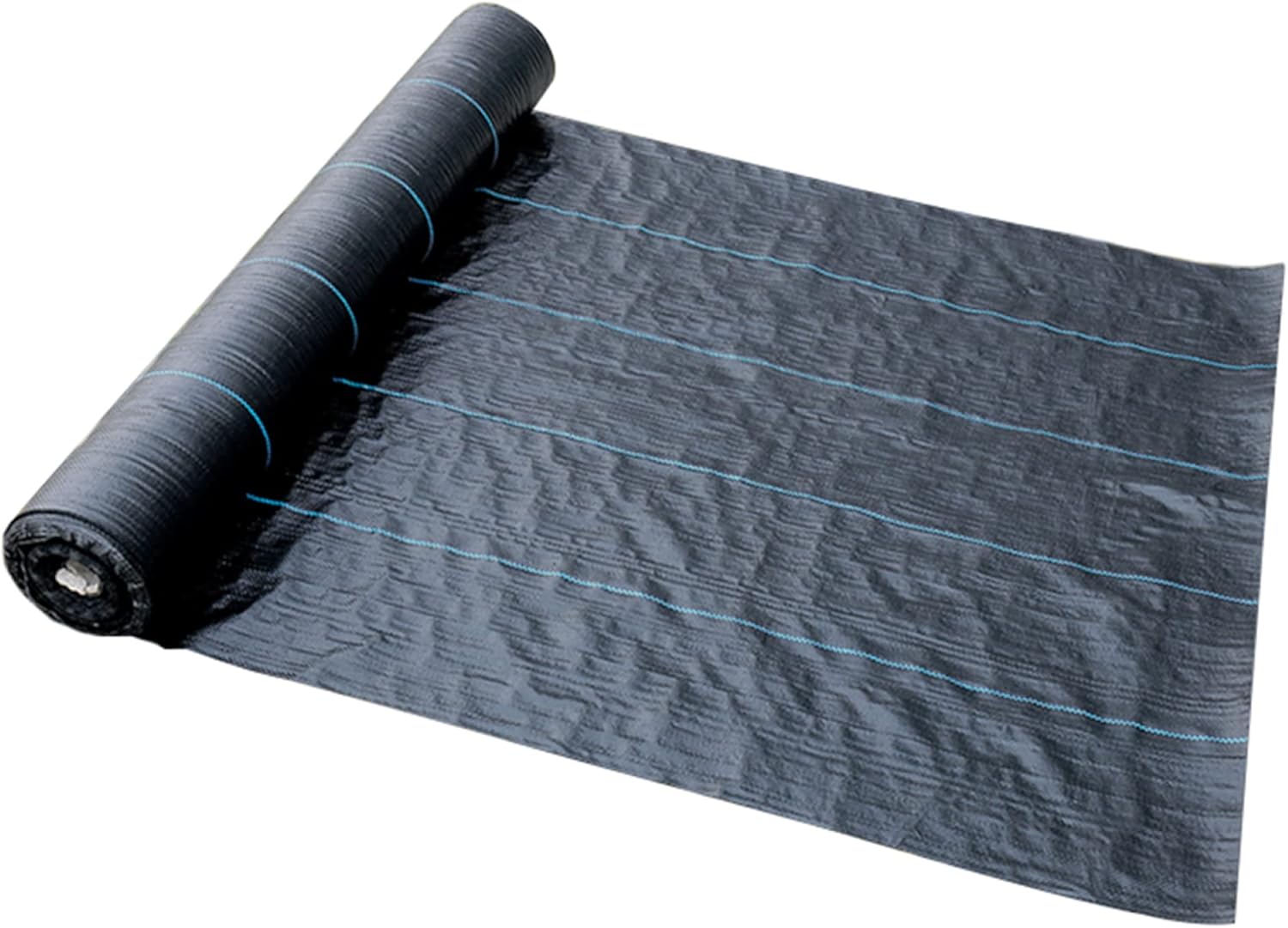 Landscape Fabric with Garden Weed Barrier Weed Proof Gardening Mat for Flower Bed, Mulch, Pavers, Edging/Black / 1X100m