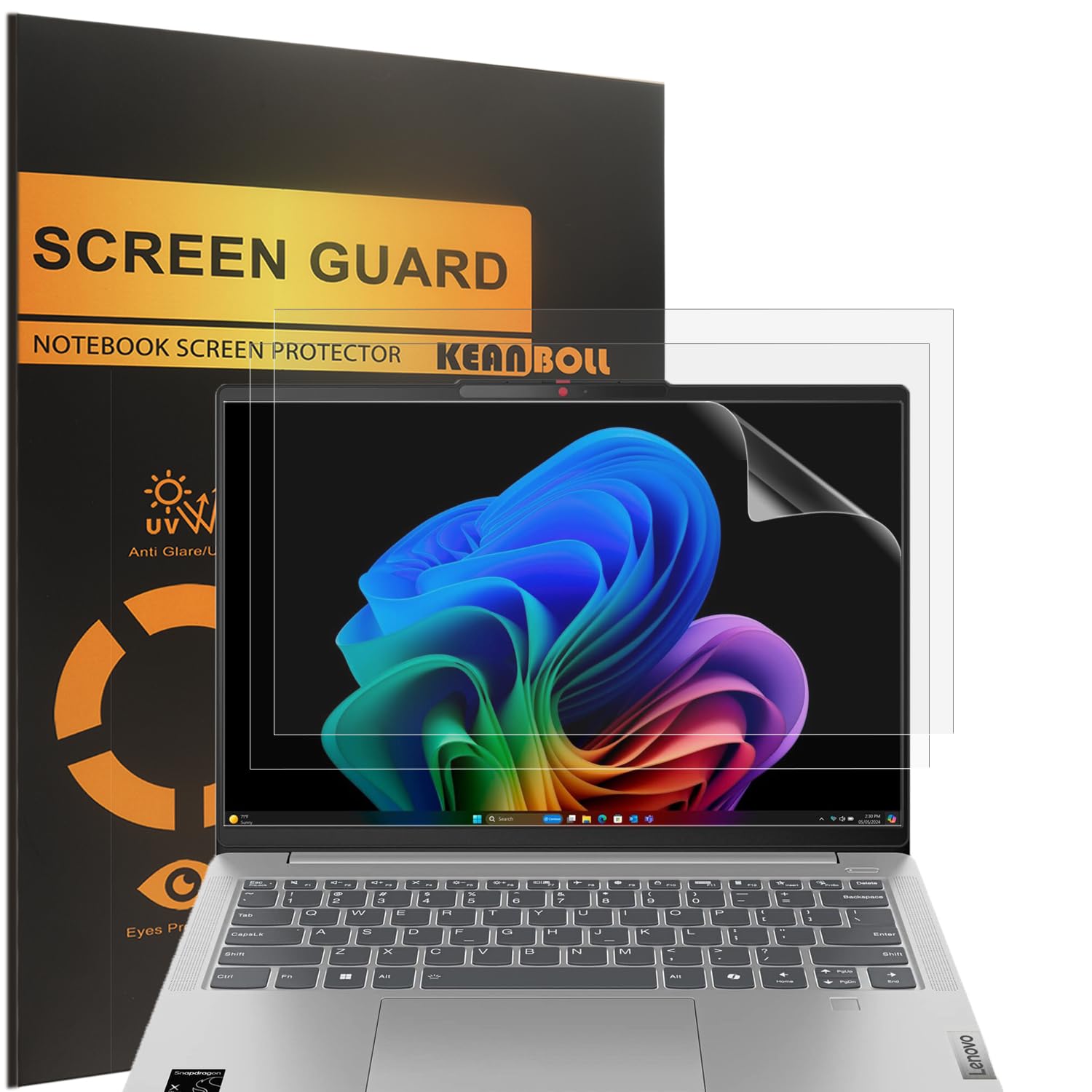 Photo 1 of KEANBOLL 3-Pack Matte Anti-Glare Screen Protector for 2025 Lenovo IdeaPad Slim 3/3i/5/5i 14" Laptops - Compatible with Models: 14IRU10/14AHP10/14ARP10/14IRH10/14AKP10/14IRH10R