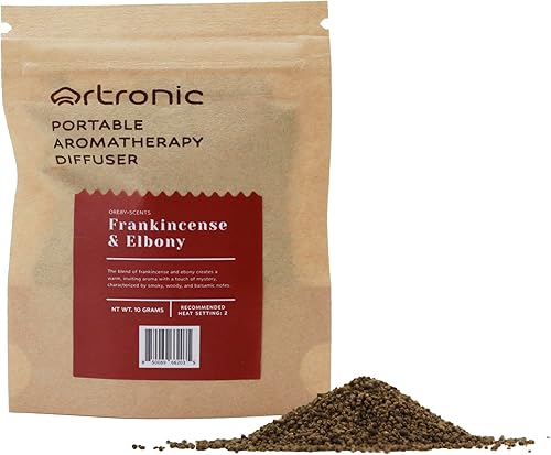 Miniatura 12 de Orbby - Kit de iniciación de difusor de aroma, mini difusor de escritorio portátil para oficina: quemador de incienso eléctrico, ambientador Versión