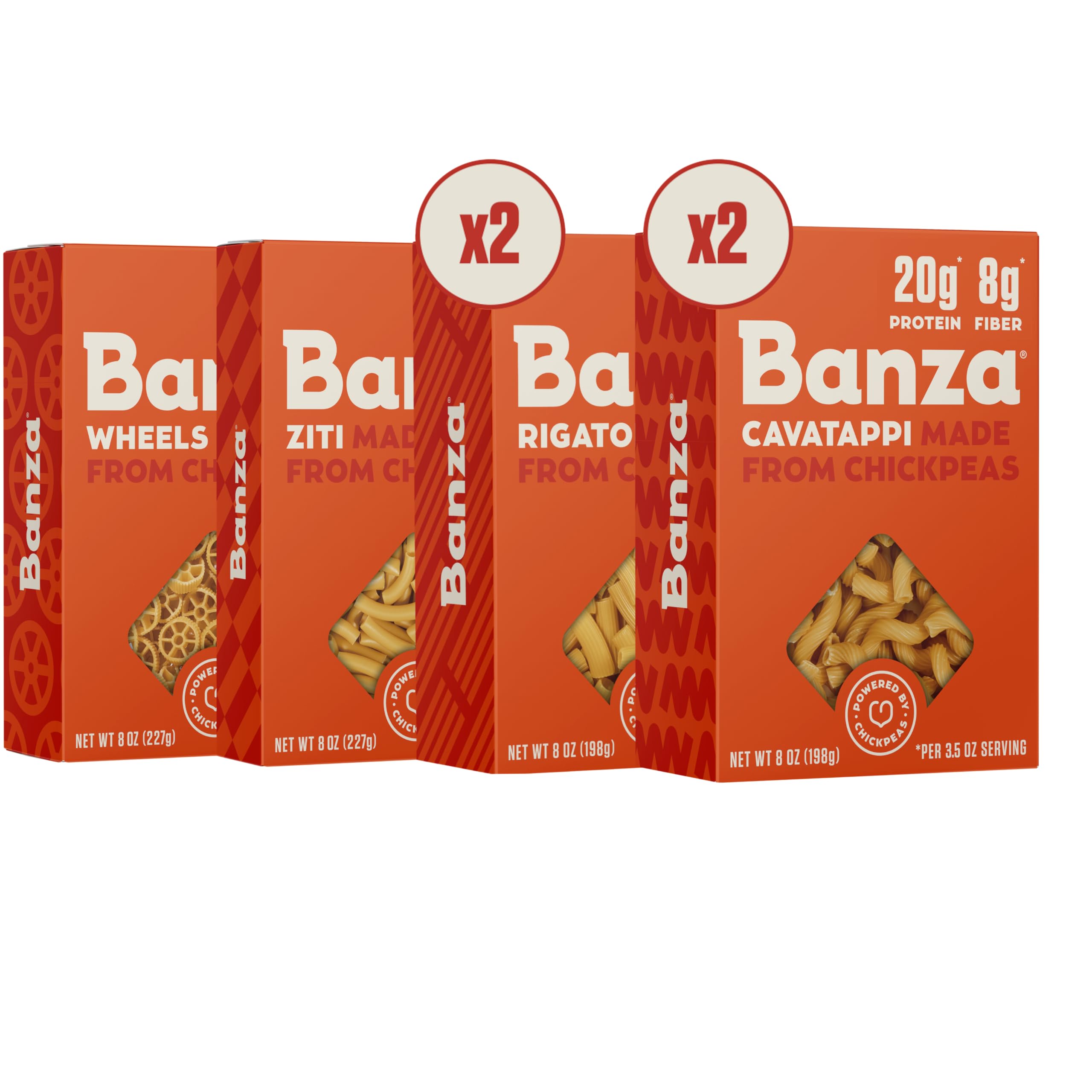 Banza Chickpea Pasta - High Protein Gluten Free Healthy