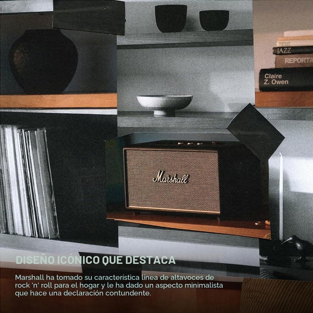 Marshall Stanmore III Altavoz Bluetooth, Negro