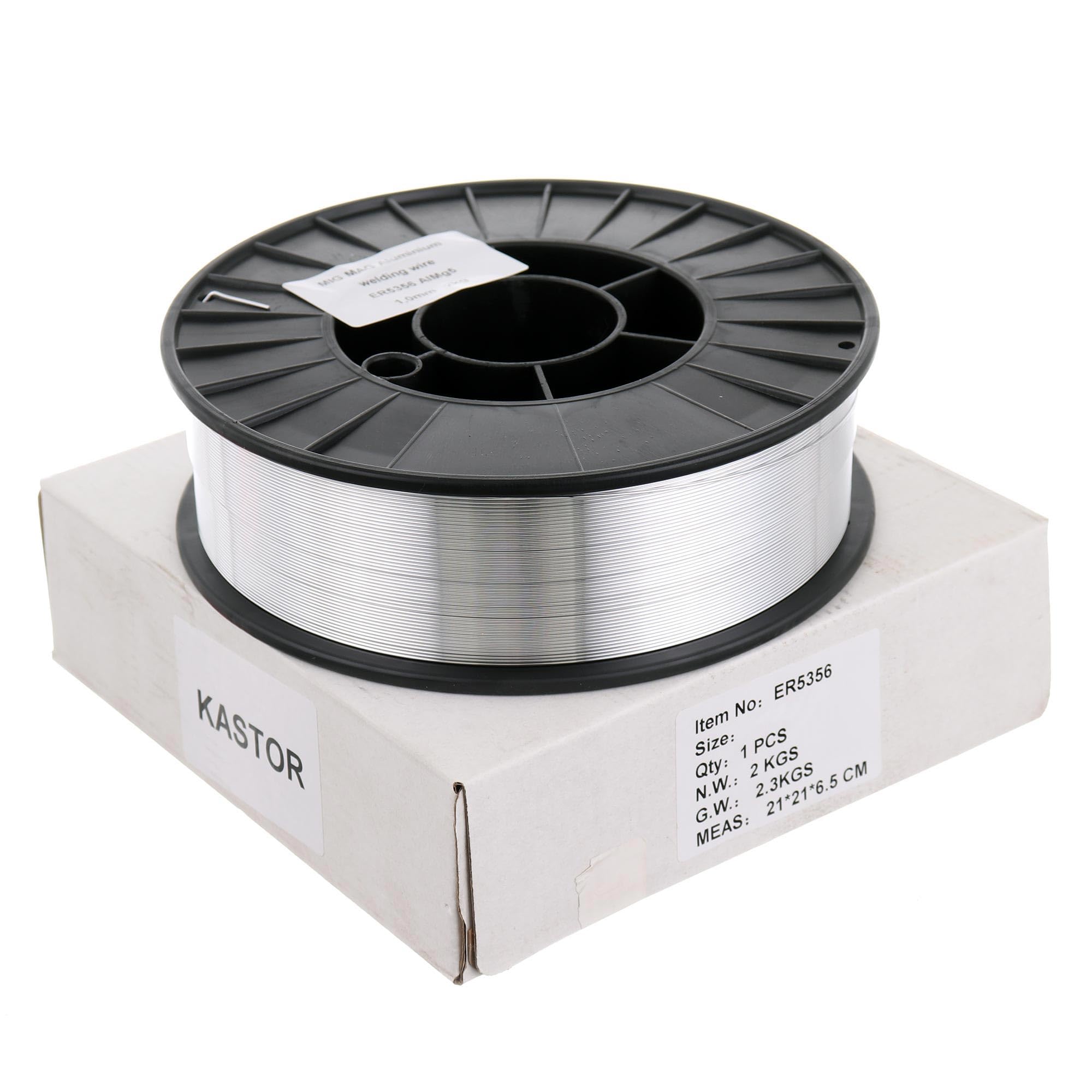 Schweißdraht für Aluminium ER5356 AIMg5 1,0 mm 2 kg