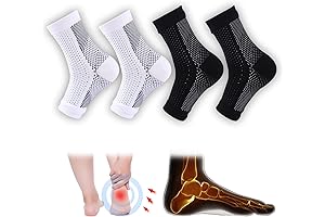 Neuropathy Socks - Anti Fatigue Compression Foot Sleeves