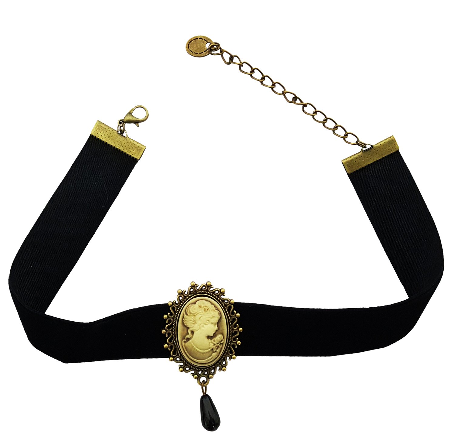 Mehrunnisa Vintage Pendant Choker Necklace for Girls/Women (JWL1524) (B01N6M2Q93) Amazon Price History, Amazon Price Tracker