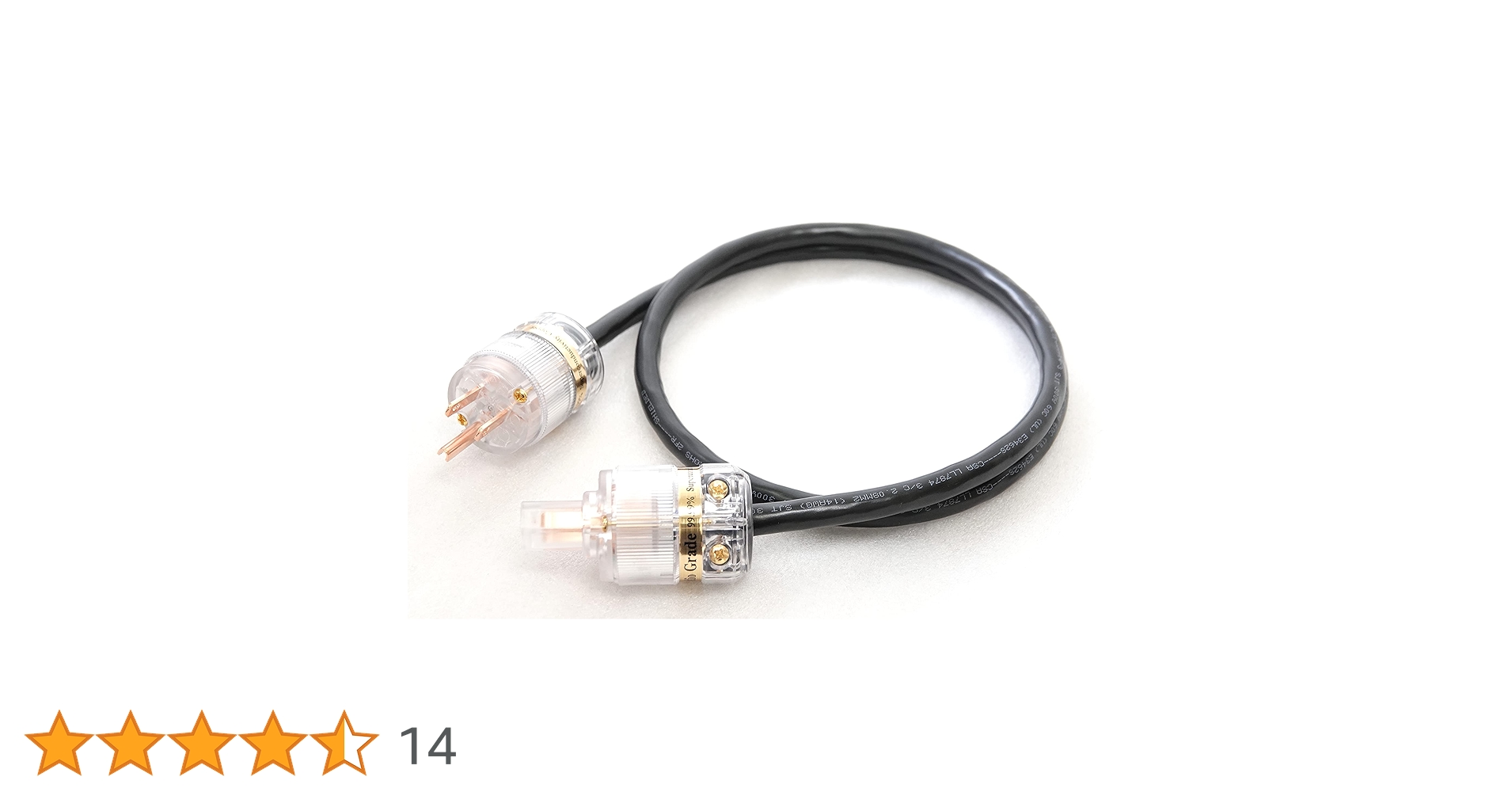 Amazon | ONKODO 19364 純銅プラグ 電源ケーブル (Ti2000-8055