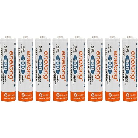Amazon Enelong エネロング 単4形 充電式電池 8本セット 容量900mah 日本トラストテクノロジー Jtt 充電式電池