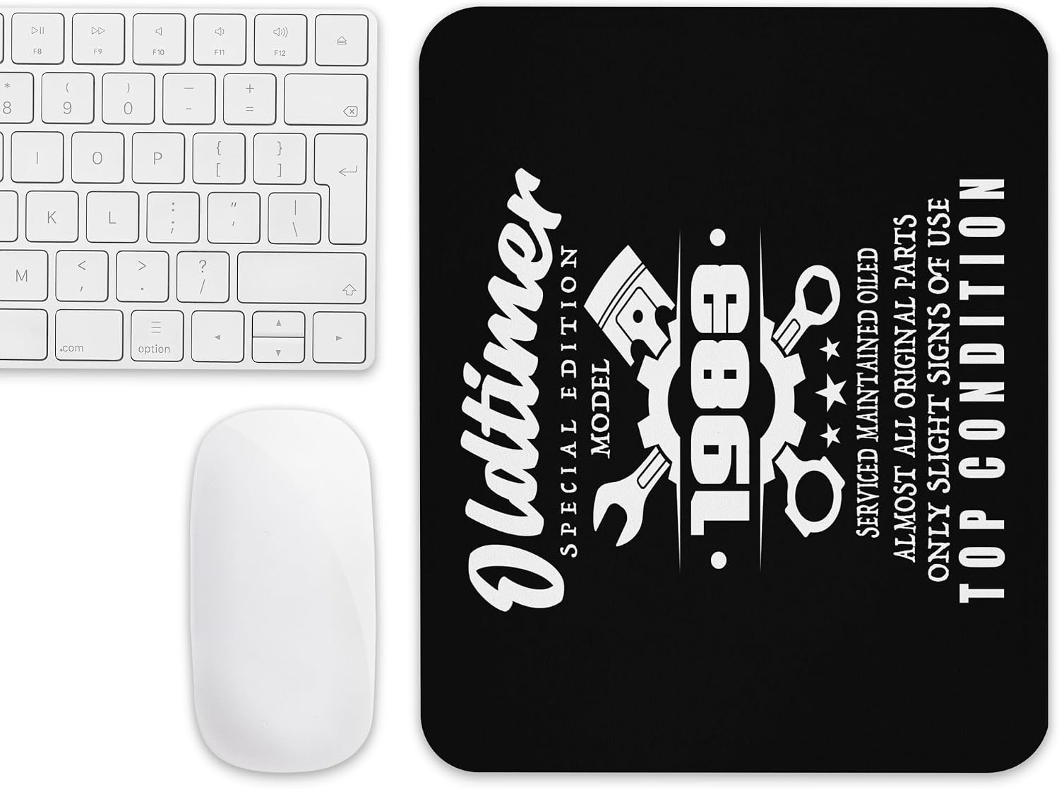 Oldtimer Special Edition 1983 Limited Edition 1983 Vintage Graphic Mouse Pad