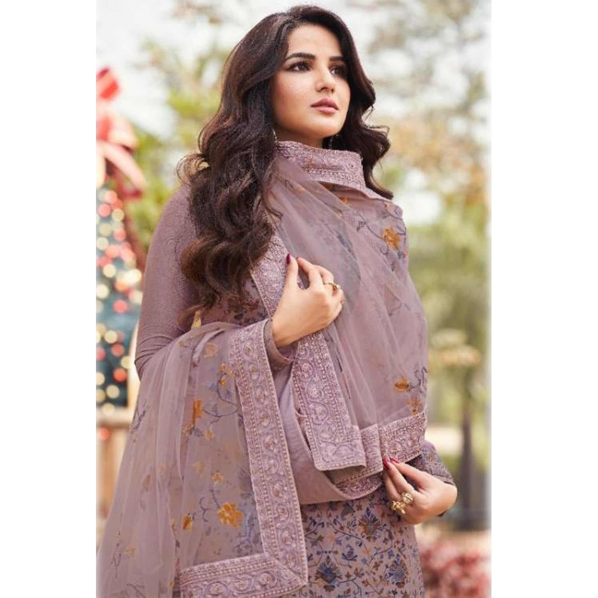 Pronto da indossare Eid Festival Salwar Kameez vestito indiano pakistano stile partito ricamato per le donne