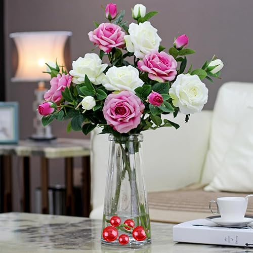 Miniatura 8 de 10150 cuentas amarillas y negras sin agujero para jarrones, kit de relleno de jarrón de bricolaje para centros de mesa, boda, cumpleaños,