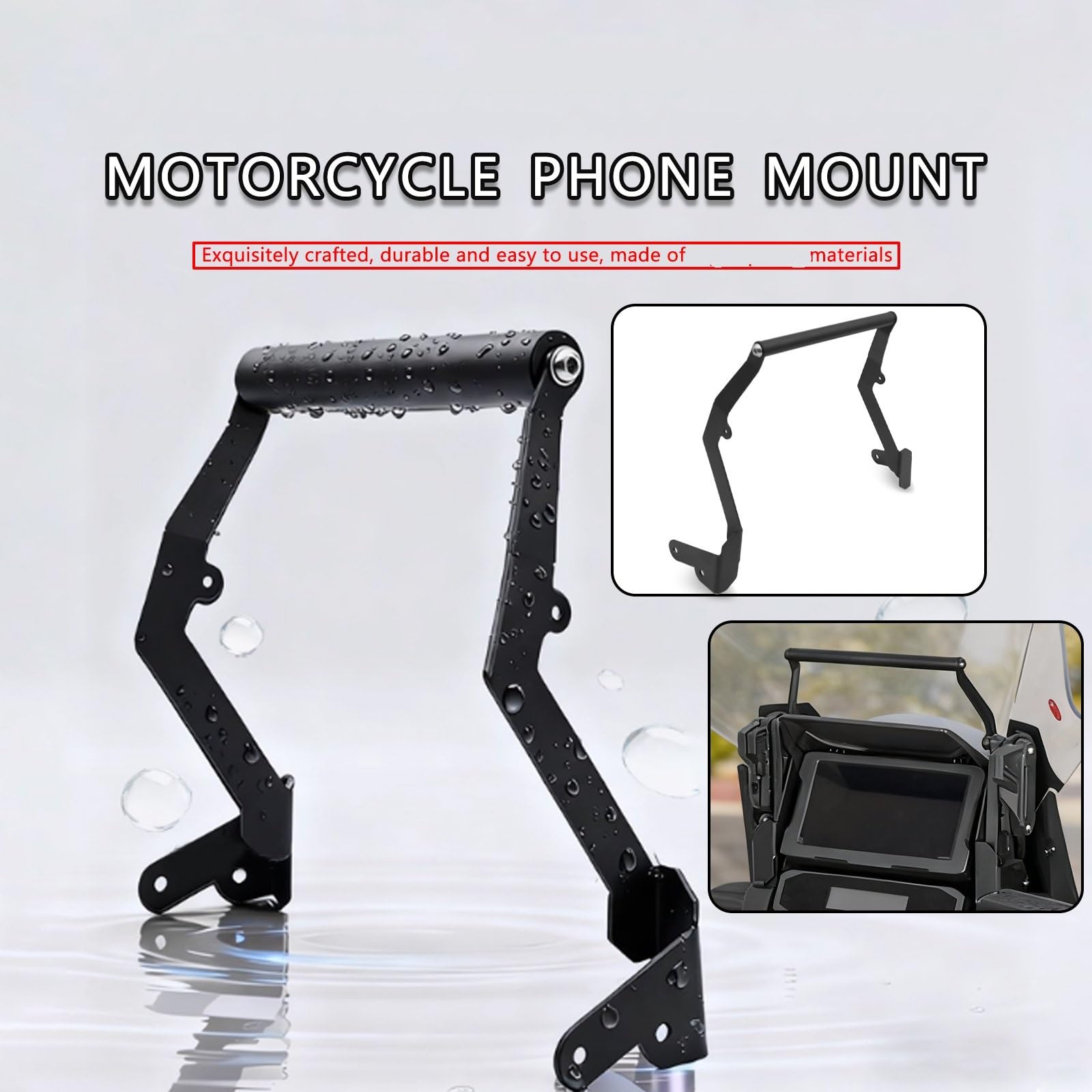 Barra Supporto Navigazione Moto Moto Staffa Navigazione GPS Supporto Telefono Leve Per CRF 1100L Per Africa Per Twin Per SPORT AVVENTURA CRF1100L 1100 2020-