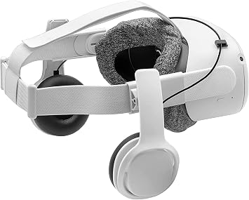 Stereo VR Headphones Custom Made for Quest 2