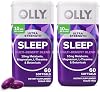 OLLY Ultra Strength Sleep Softgels, 10mg Melatonin, L-Theanine, Chamomile, Magnesium, Lemon Balm, Supports Deep Restful Sleep, Nighttime Sleep Aid, Non Habit-Forming, 60 Count Pack of 2