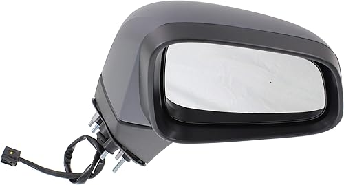 Miniatura 4 de Kool - Espejo Vue compatible con Chevrolet Trax 2015-2016, plegado manual, calentado, negro texturizado, cristal eléctrico