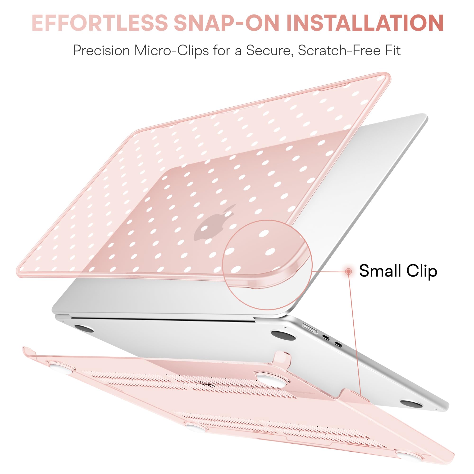 May Chen Custodia per MacBook Air da 15" M5/M4/M3/M2 2026-2022 | Custodia rigida per computer portatile, compatibile con MacBook Air da 15,3", modello: A3448, A3241, A3114, A2941