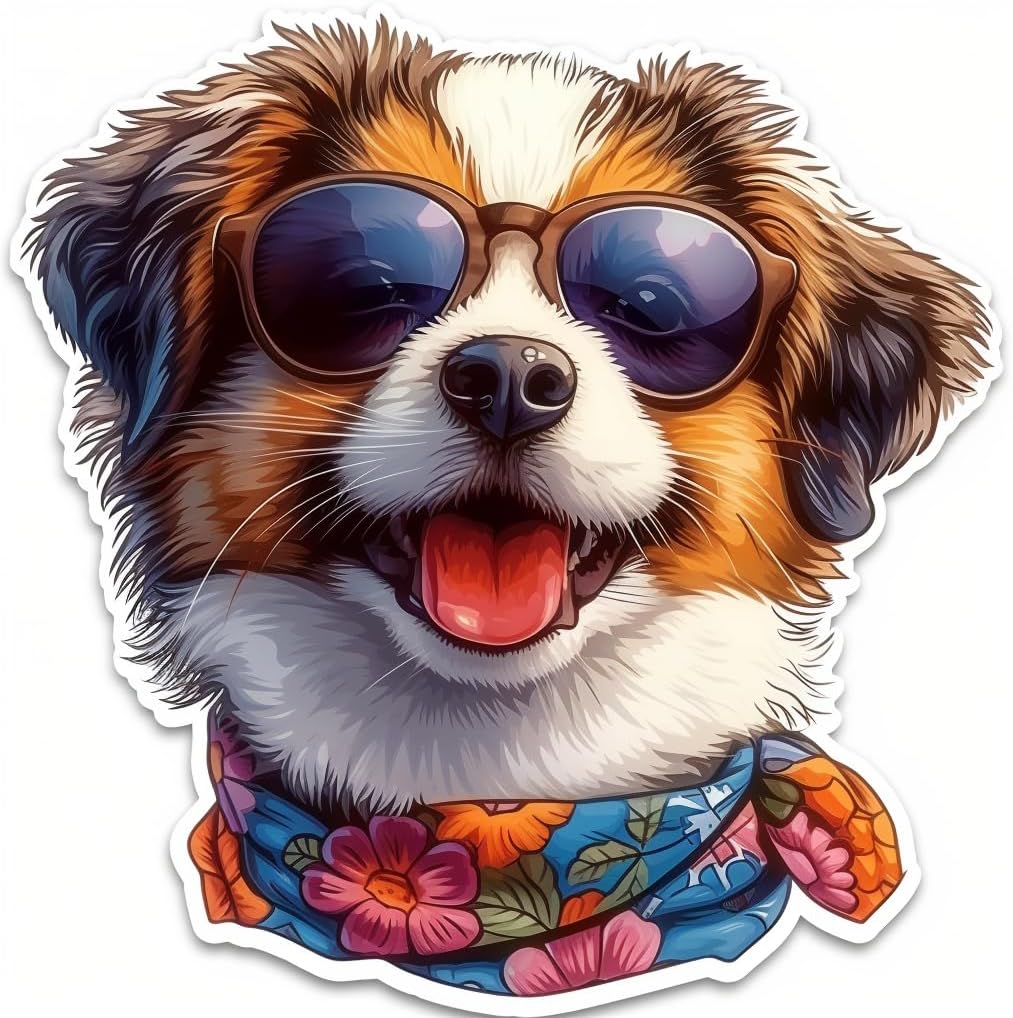 MYS A·U·R Dog Puzzles for Adults 500 Piece, Cool Collie Wooden Puzzles, Cute Puppy Animal Jigsaw Puzzle Creative Birthday Gifts for Kids, Family Game 16.7 * 16.9in