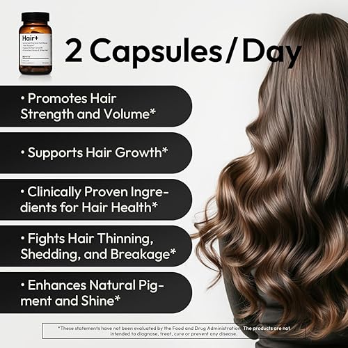 Miniatura 3 de BIGVITA Suplemento para el Crecimiento del Cabello Crecimiento Rápido del Cabello para Cabello Más Grueso y Abundante AnaGain Nu, Biotina,