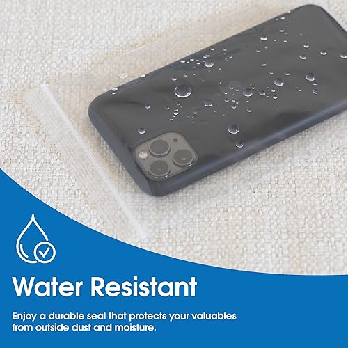 Miniatura 5 de Spartan Industrial - 100 bolsas de polietileno de plástico transparente con cierre de 2 mil con cierre resellable de 10 x 10 pulgadas (100 unidades)