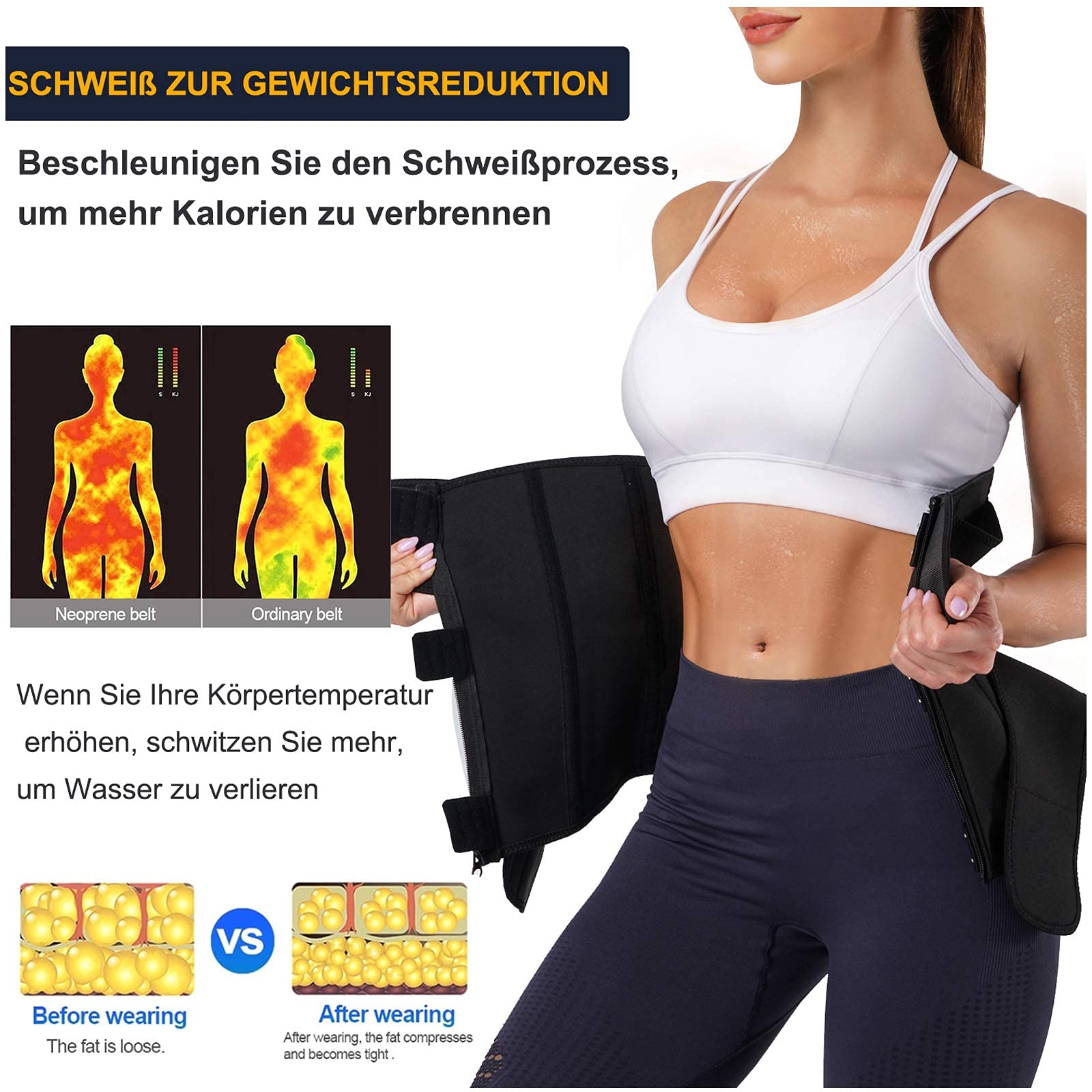 Damski pas wyszczuplający brzuch, pas do fitnessu, sauny, talii, trymer, pas biodrowy, trener talii, regulowany kształt ciała, wyszczuplający brzuch, talię