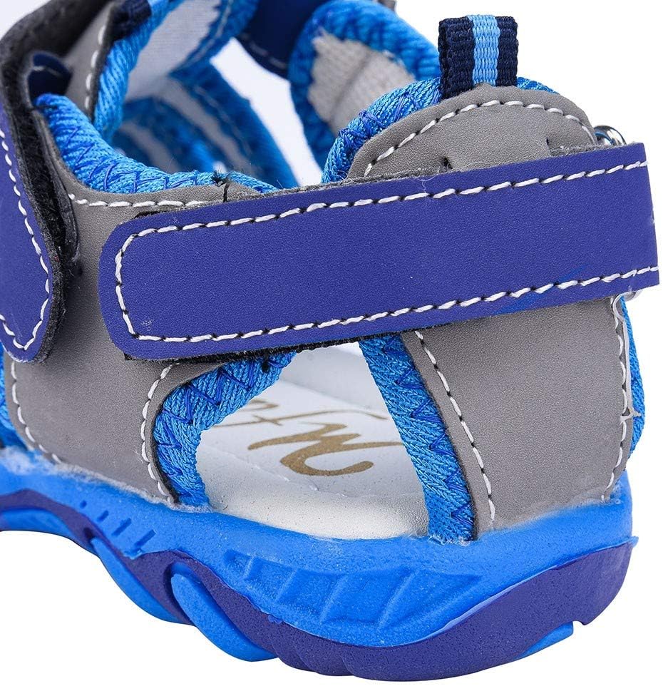 Boys Girls Sports Sandals Soft Sole Closed Toe Hiking Athletic Sandals Summer Kids Outdoor Athletic Water Shoes Non-Slip Beach Sandals 1-9Years (Toddler/Little Kid/Big Kid) : Clothing, Shoes & Jewelry