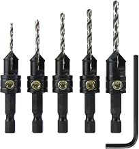 Make it Snappy Tools Quick-Change 5-Pc. Countersink Drill Bit Set. Proudly Made in The USA.
