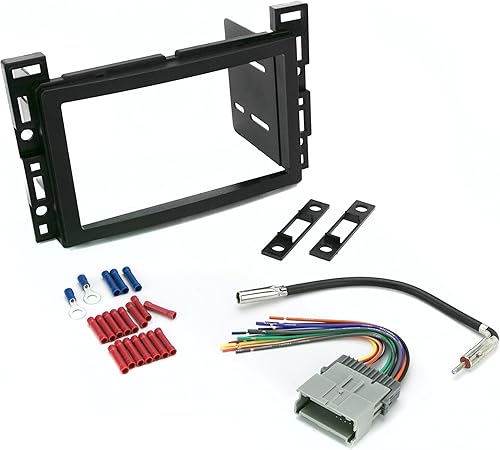 SCOSCHE Instalar Centric ICGM11BN Compatible con Selectos GM 2004-09 Solución de instalación básica completa doble DIN para instalar un estéreo de