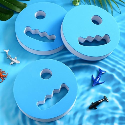 Miniatura 4 de 8 discos de ejercicio acuático de agua, pesas de agua para piscina, juego de ejercicio aeróbico de agua de mano, equipo de ejercicio acuático de