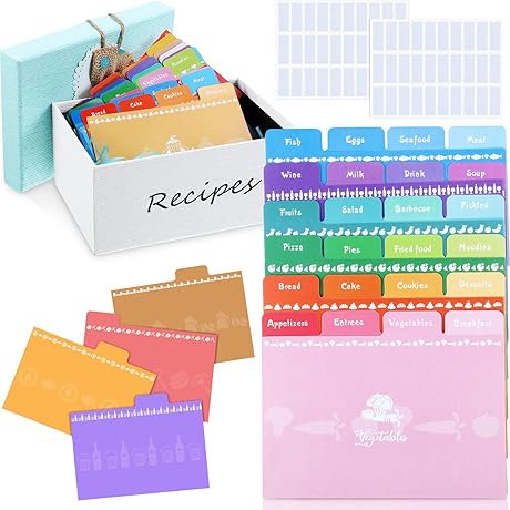 Recipe Card Dividers 4x6: A Comprehensive Guide for Organization