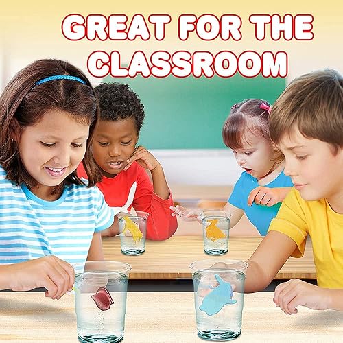 Miniatura 7 de ArtCreativity Magic Growing Farm - Cápsulas de animales de granja, 2 paquetes con 12 cápsulas expandibles de animales cada una, crecer en agua,