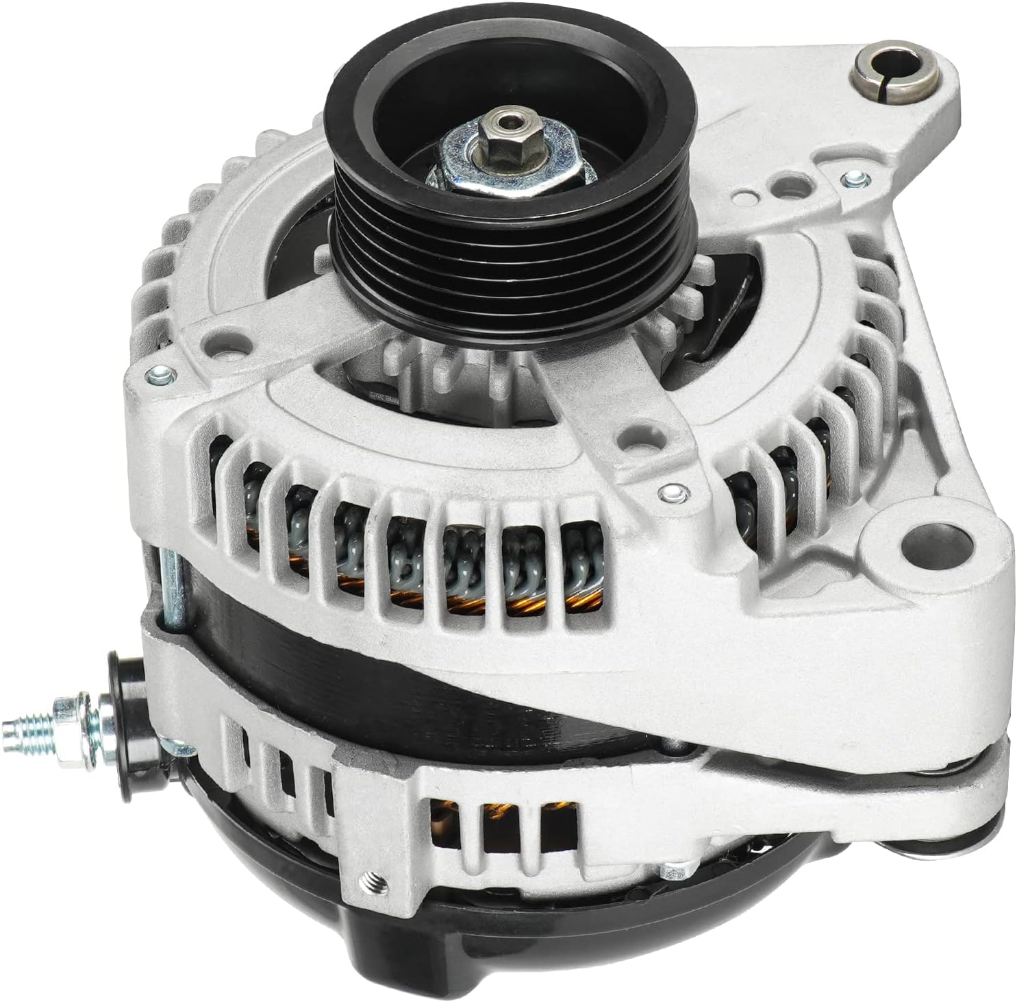 130Amp New Alternator 4.7L 4.7 Compatible with 2003-2009 Toyota 4Runner Sequoia Tundra Lexus GX470 2006 2007 06 07 LX470 Land Cruiser AND0392 104210-3441 1042103380 11198