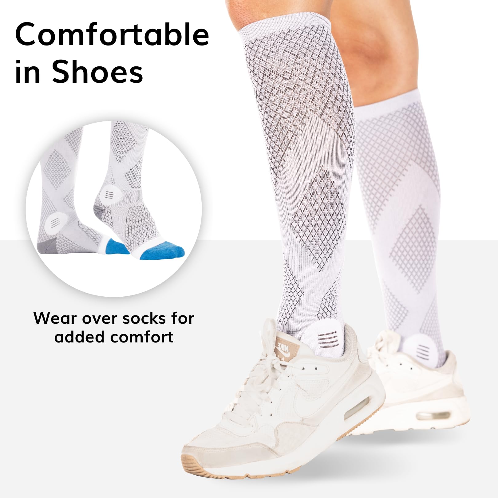 BraceAbility Compression Socks For Circulation 20