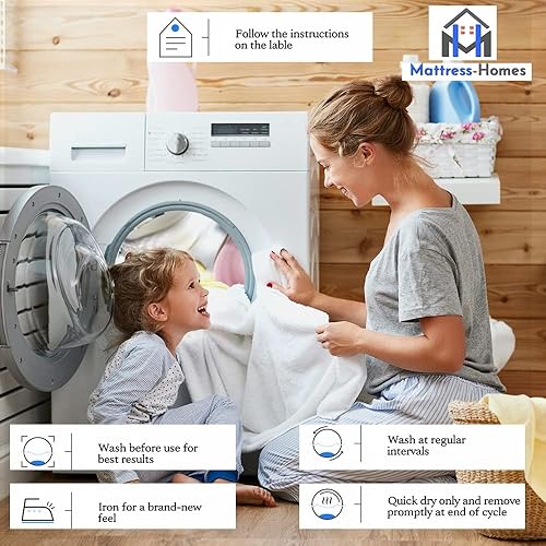 Miniatura 7 de Juego de sábanas Split King para cama ajustable, juego de sábanas de 5 piezas para cama King dividida ajustable de 600 hilos, 100% algodón peinado