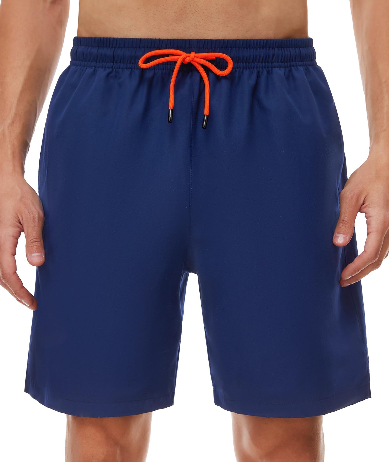 SIHOHAN Badehose für Herren - Schnelltrocknend Badeshorts Männer Atmungsaktiv Schwimmhose wasserdichte Boardshorts mit Meshfutter und Verstellbarem Tunnelzug