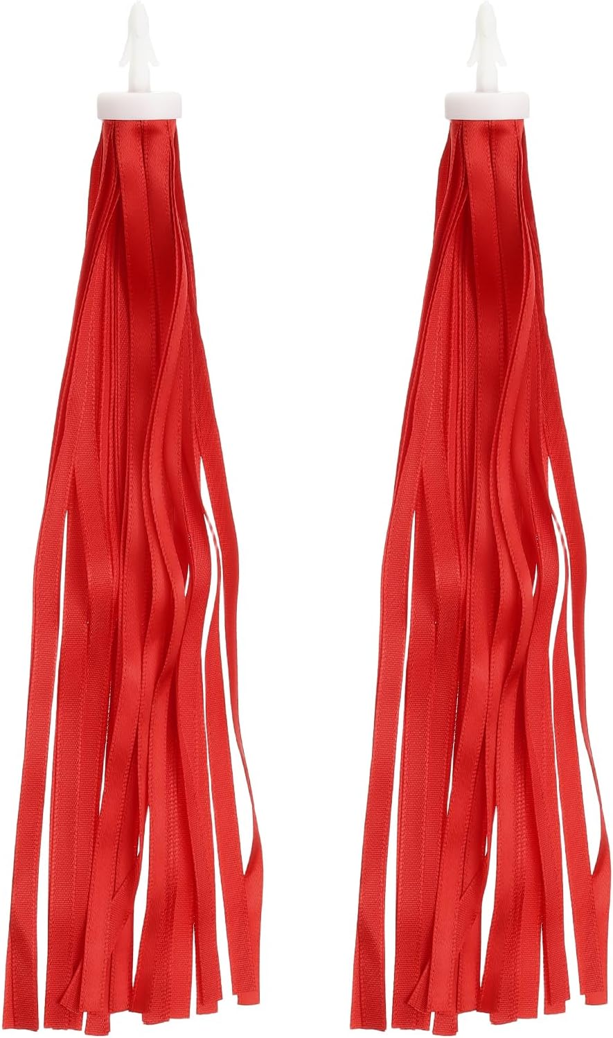 PATIKIL Bike Streamers, Colorful Scooter Handlebar Tassels Grips Ribbon Accessories Decorations for Bicycle Handles