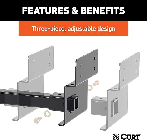 Miniatura 7 de Curt 13703 Enganche ajustable de tráiler RV