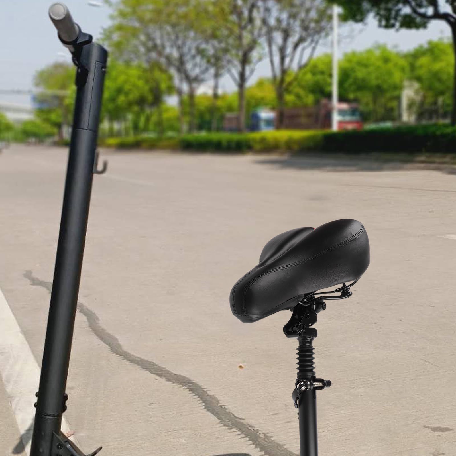 Siège de trottinette électrique pliable en aluminium - Coussin de siège réglable en hauteur - Accessoire pour scooter électrique Kugoo M4 Pro