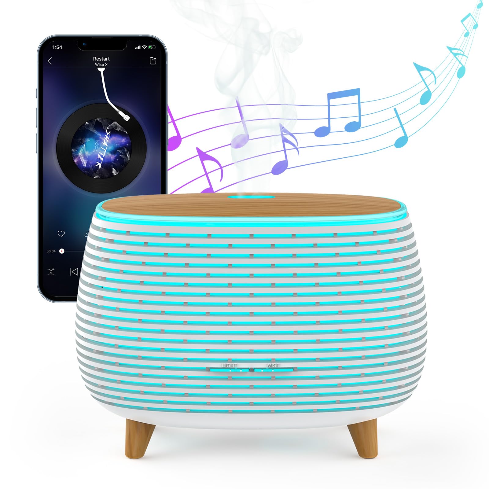 Amazon.com: APOMATOT 2-in-1 BT Speaker & Ultrasonic Essential Oil