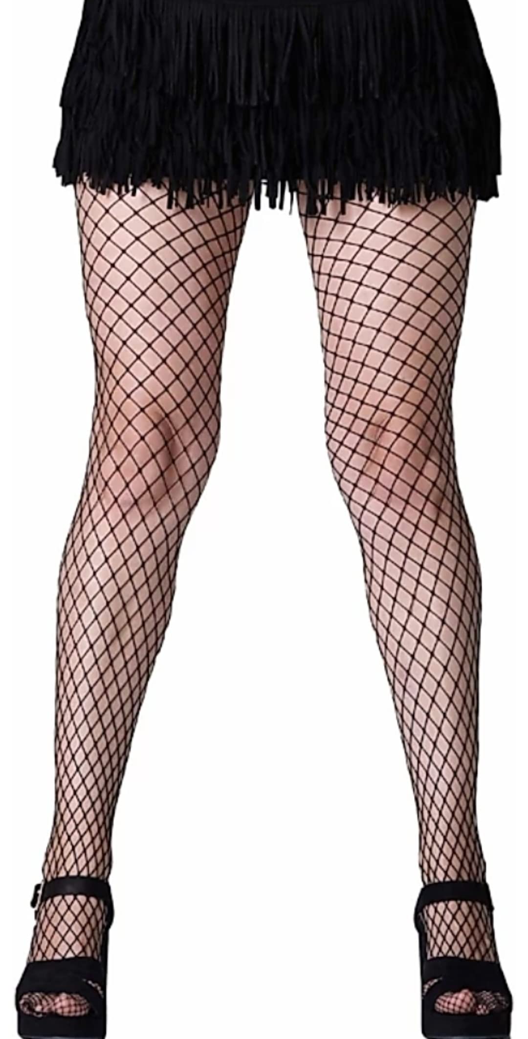 ZIPPYQUE.STORE Medium Size Fishnet stocking Girls full length High Waist,stockings