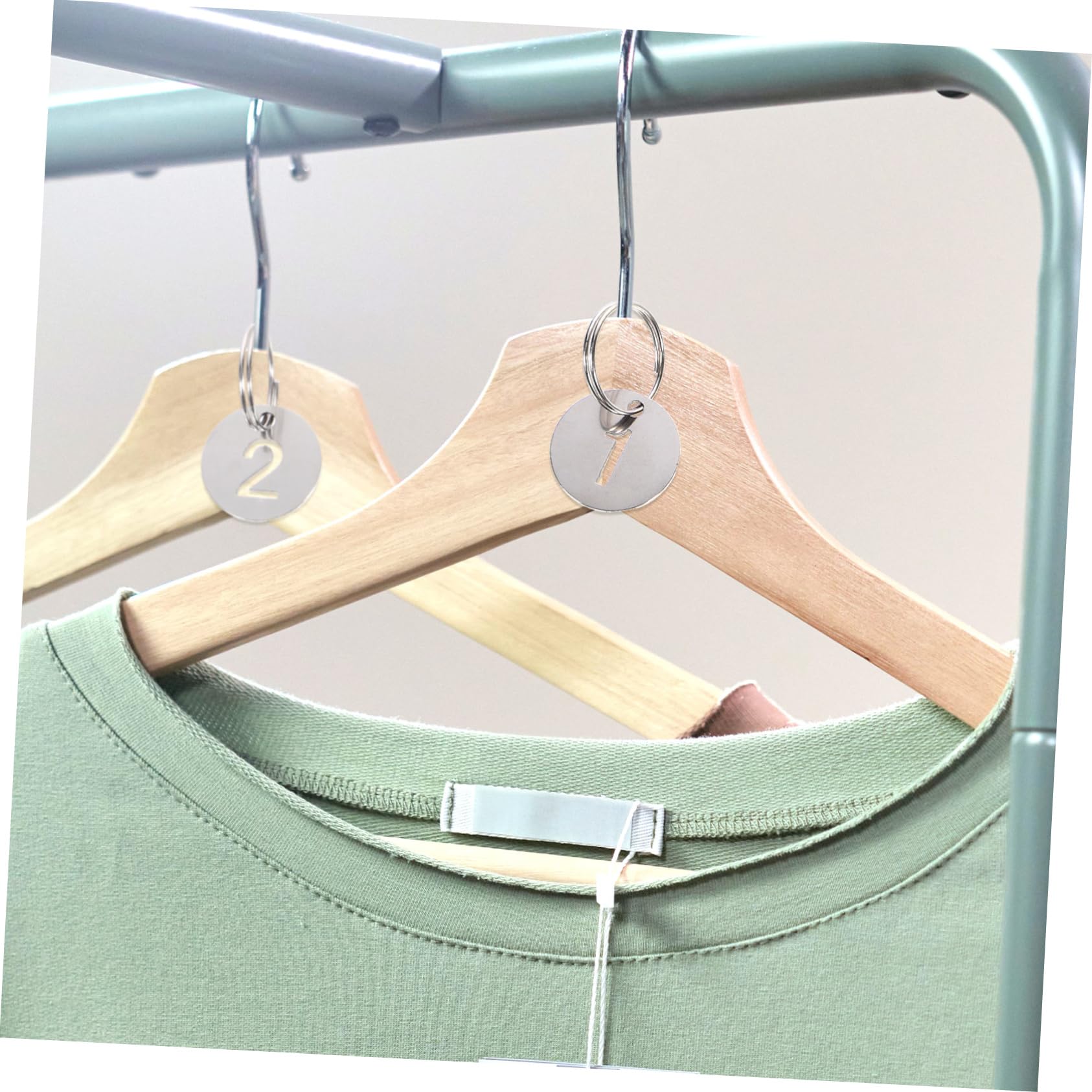 PACKOVE 250pezzi Targhette Numerate Per Chiavi Etichette Per Organizzazione e Classificazione Chiavi Per Scuole Supermercati e