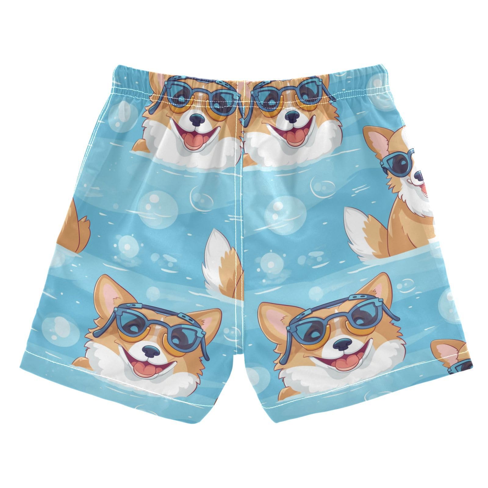 senya Swimming Dog Cute Boys Swim Trunks Toddler Shorts Swimwear Boardshorts Multicoloured