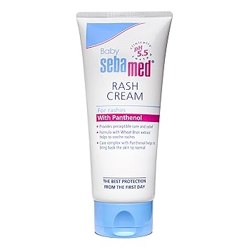 Baby Sebamed Rash Cream|pH 5.5|Ideal for Diaper Rashes| Faster rash healing |100 ml - image, photos
