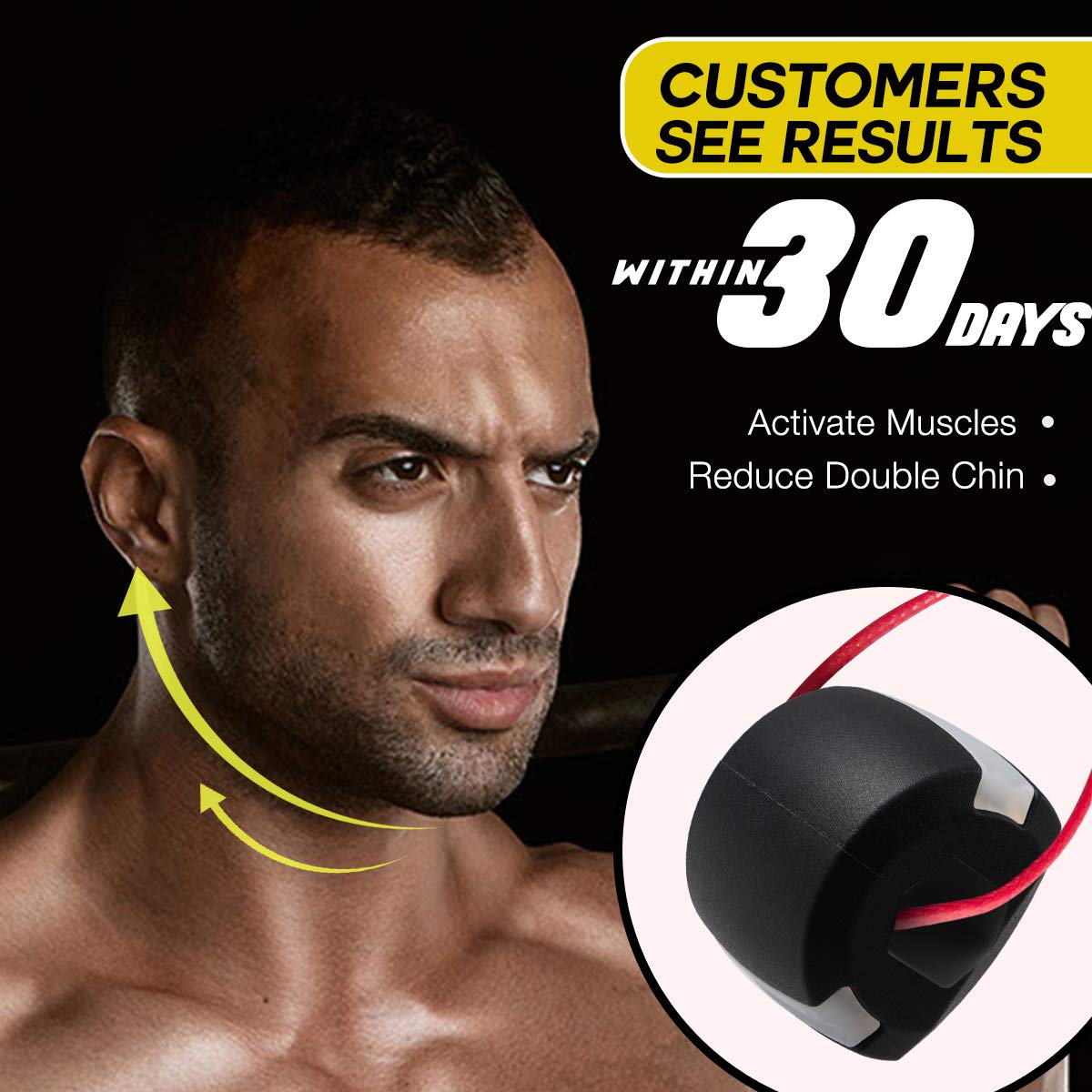 Jaw Exerciser for Men and Women Jawline Exerciser Double Chin Exercise