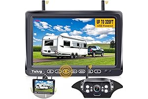 Yakry Y27-N Wireless RV Backup Camera System for Trailers, Campers and Motorhomes