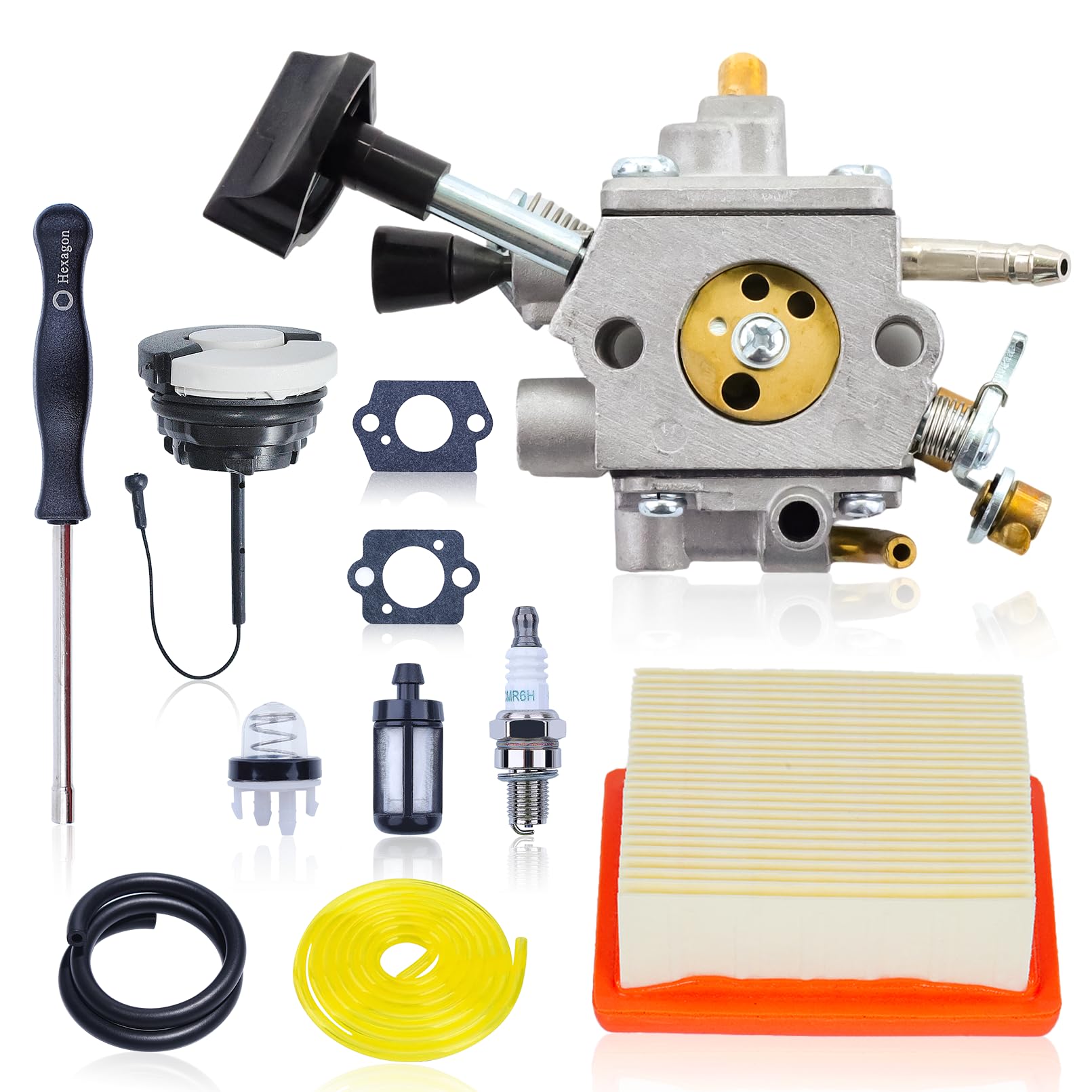 Carburateur Stihl BR800 résout panne démarrage souffleur kit réparation complet avec filtre